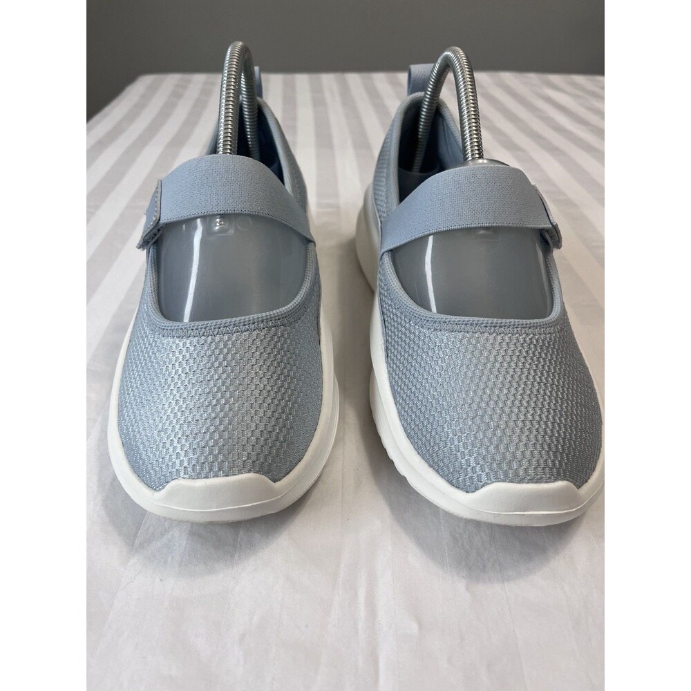 Clarks Cloudsteppers Solevana Jane Womens 7.5 Light Blue Mary Jane Sneakers Flat